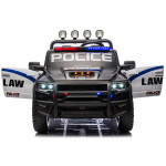 Elektrické autíčko Policajné ZB629-P 24V 4x100W - čierne Elektrické autíčko Policajné ZB629-P 24V 4x100W - čierne